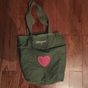 Life is Good brand tote bag